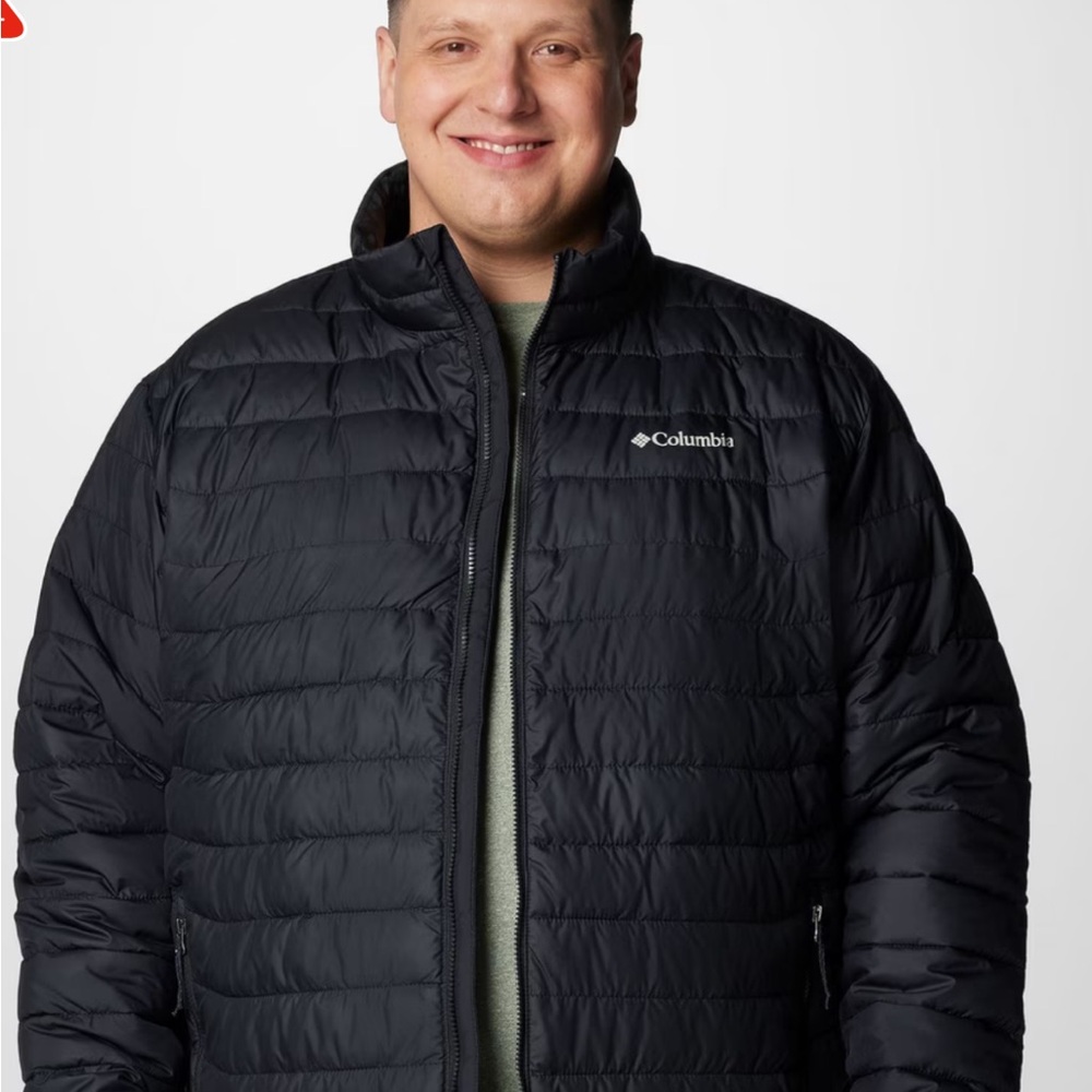 Columbia Men's Black Quilted Packable Puffer Jacket